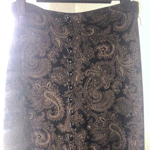 Vintage 2000s Paisley Skirt